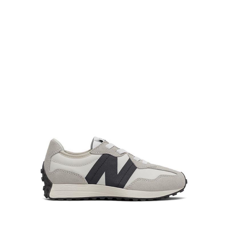 New Balance 327 Boys Sneakers - Silver Birch with Black