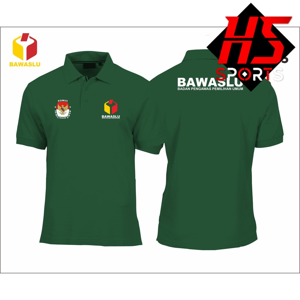 POLO BAWASLU - BAJU BAWASLU - POLO SHIRT BAWASLU