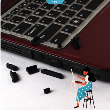 Colokan Debu Laptop Set USB Port Universal Colokan Debu 16butir Type-c U [ZK]