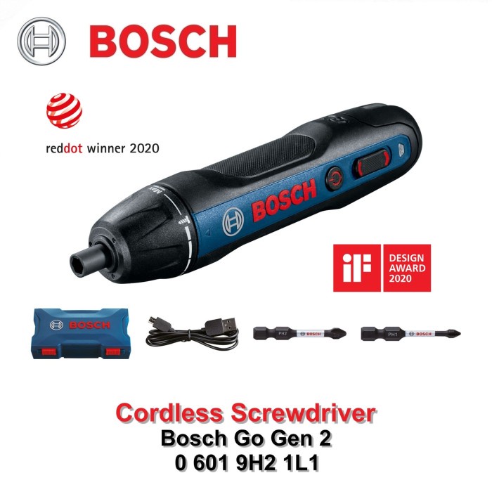 Mesin Obeng Bosch Go Gen 2 Cordless Screwdriver