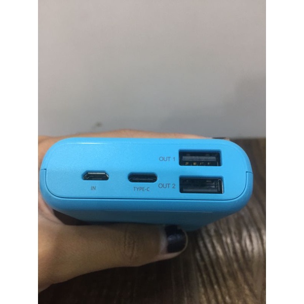 POWERBANK WELLCOMM 10000MAH AS100 ORIGINAL