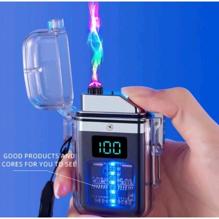 (FREE BOX) Korek Api Cas Elektrik USB Waterproof Unik Random / Korek Api Unik / Korek Api Murah / Ko