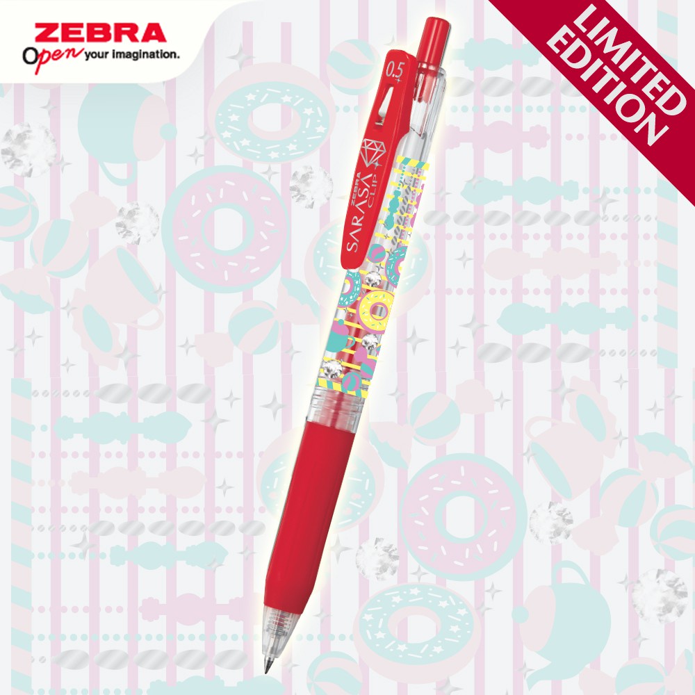 

Zebra Sarasa Clip 05 x Moreru Mignon / Pulpen Clip 0.5mm