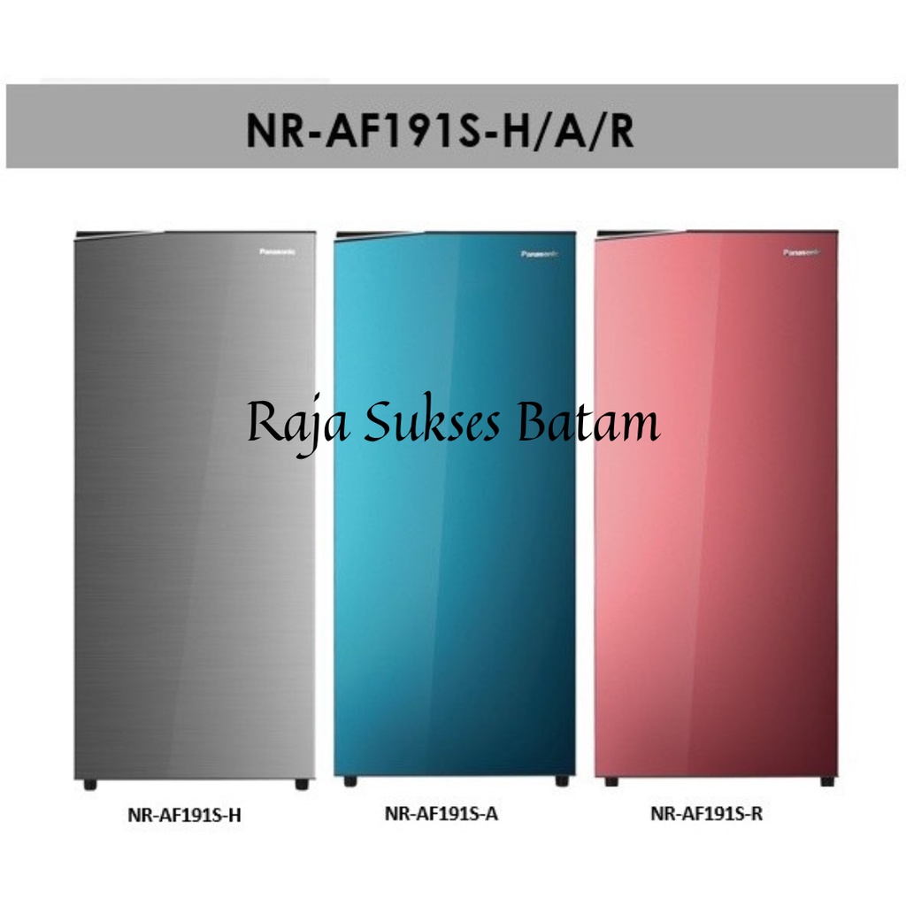 KULKAS PANASONIC NR-AF191S-H / AF191S-H - (1 PINTU / 164 LITER) KHUSUS BATAM