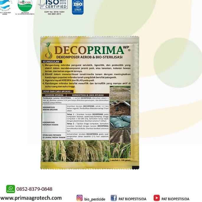 ➪ DECOPRIMA - Bio Decomposer by Prima Agro Tech ♬