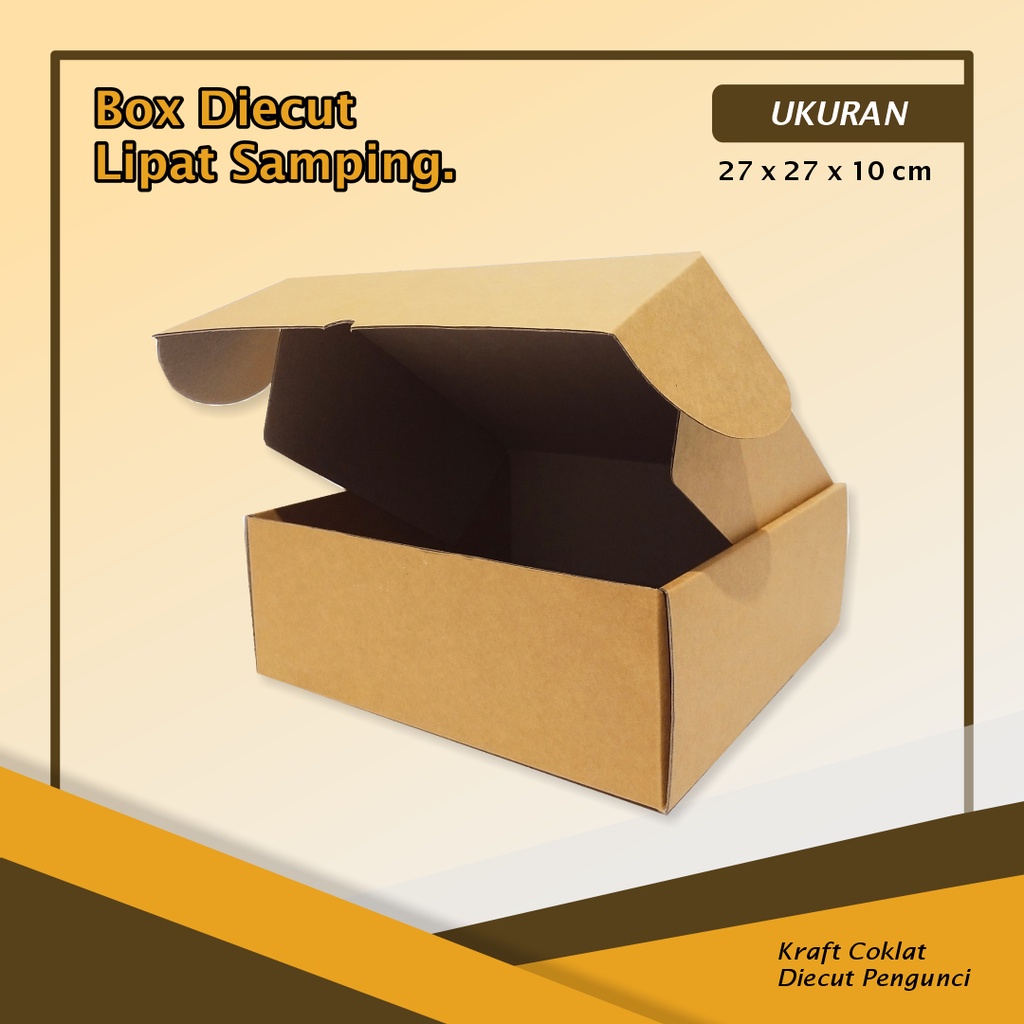 

Kardus/Box DC LS - Ukuran 27 x 27 x 10 cm