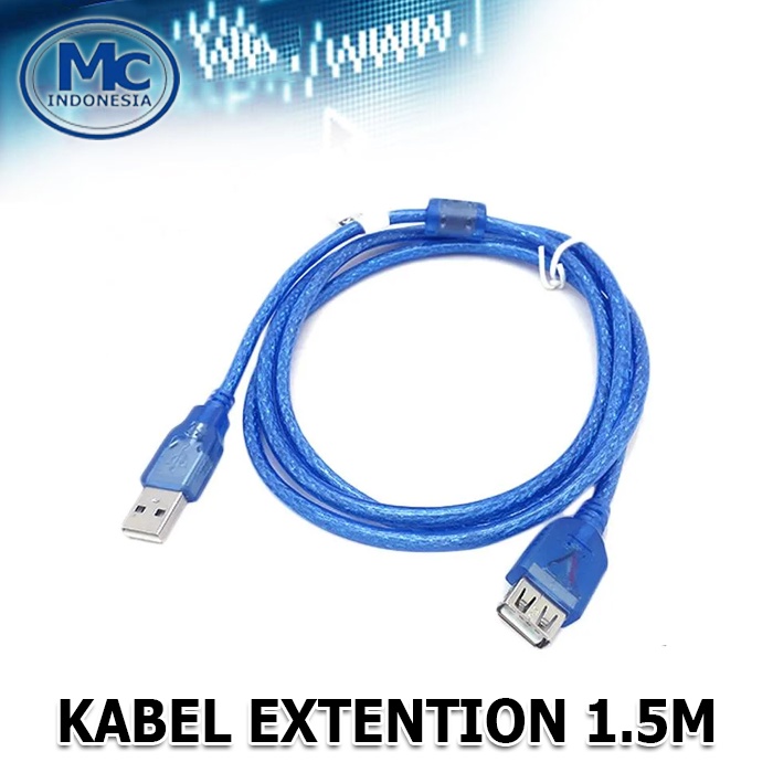 KABEL USB EXTENTION USB FEMALE TO MALE 1.5M 3M 5M 10M