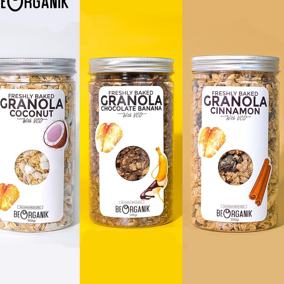 

☀ Beorganik Granola Roasted with Extra 500gr ★