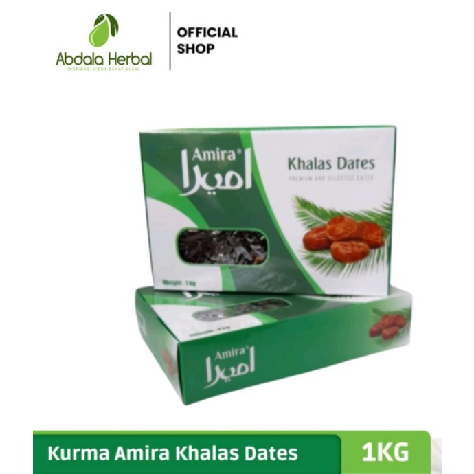 

Kurma Khalas Amira 1kg