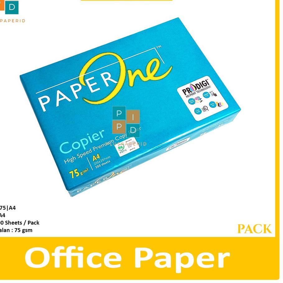 

ANA549 Paper One Paper Print A4 - 75Gr - 1 RIM |