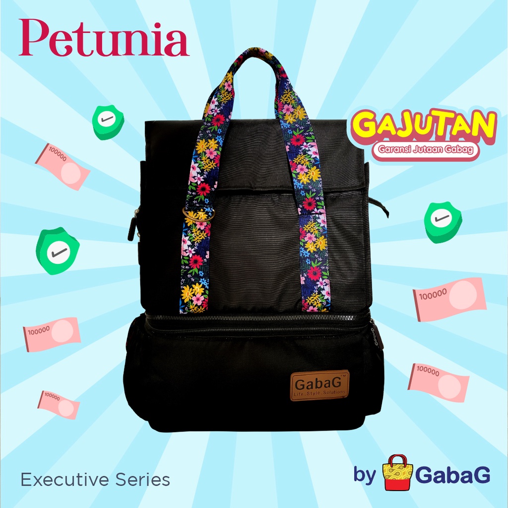 Gabag - Coolerbag - Thermal Bag - Executive Petunia