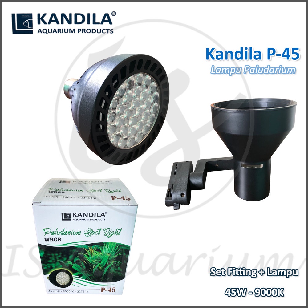 Kandila P45 WRGB Lampu Paludarium 45W fitting Lampu LED Vivarium P-45