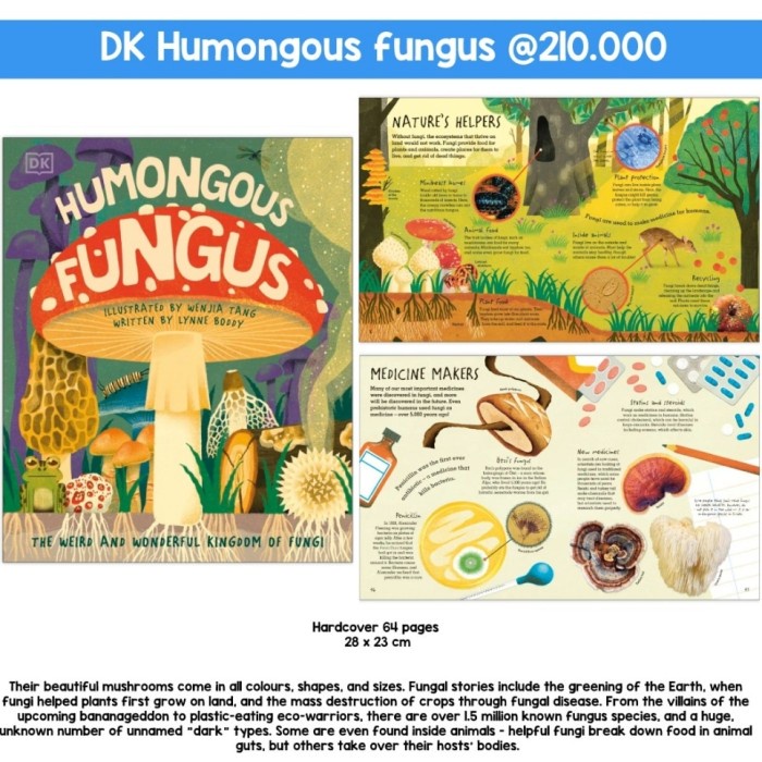 Terlaris Dk Humongous Fungus - Dk Science Book