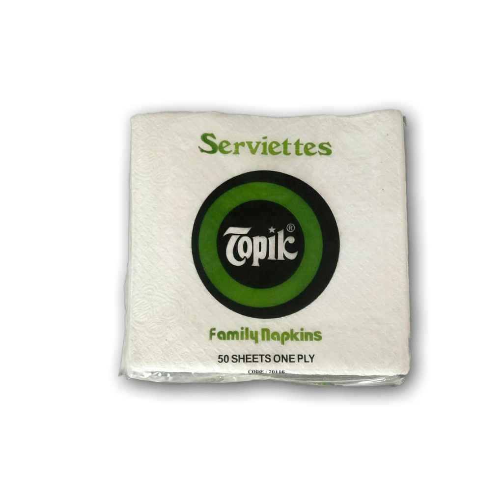 SERVIETTES TISSUE TOPIK'S