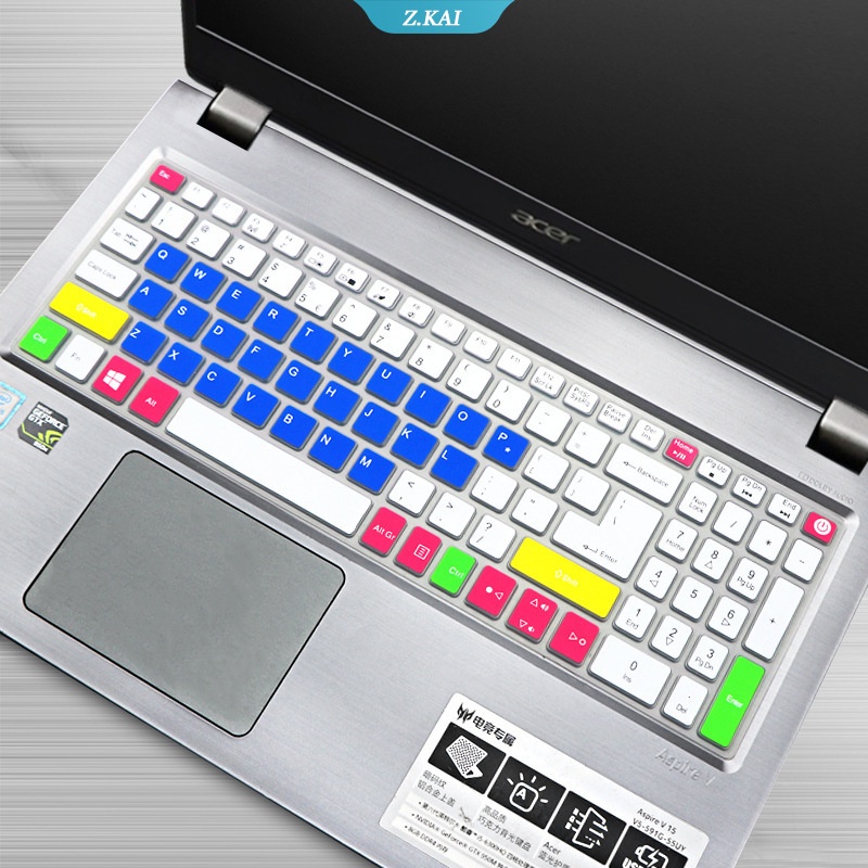 Skin Pelindung Keyboard Laptop Acer Aspire E15 E5-576 E5576 V3 V15 E5-553G/575G/Aspire3 57 Series 15.6-inch [ZK]