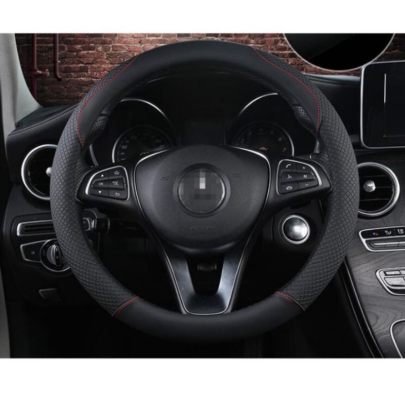 FORAUTO Cover Stir Mobil Bahan Kulit 38 cm - V70