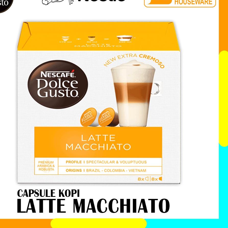 

☪ Capsule NDG Nescafe Dolce Gusto Latte Macchiato 1 Box Original Nestle ♣