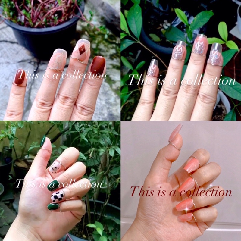 WUDHU NAILS RING - CINCIN KUKU - NAIL ART HALAL UNTUK SHOLAT - KUKU PALSU TERMURAH
