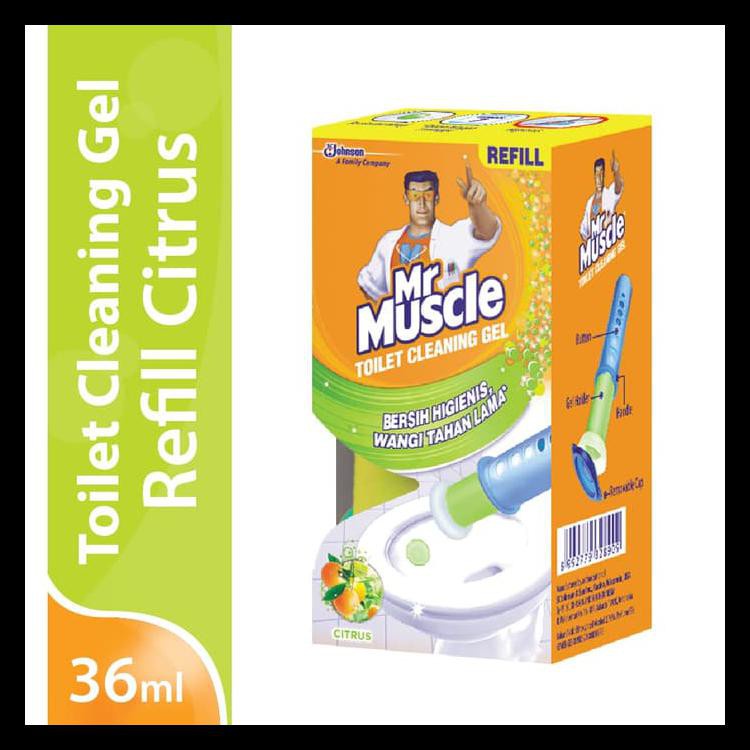 MR. MUSCLE TOILET CLEAN GEL REFFIL CITRUS