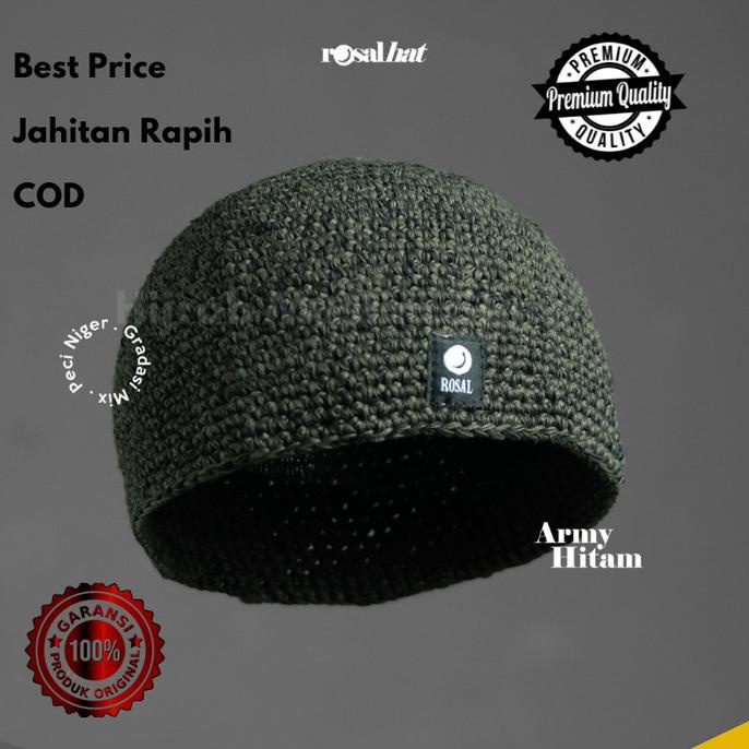 Peci Rajut / Peci Rajut Tebal / Peci Haji / Peci Umroh