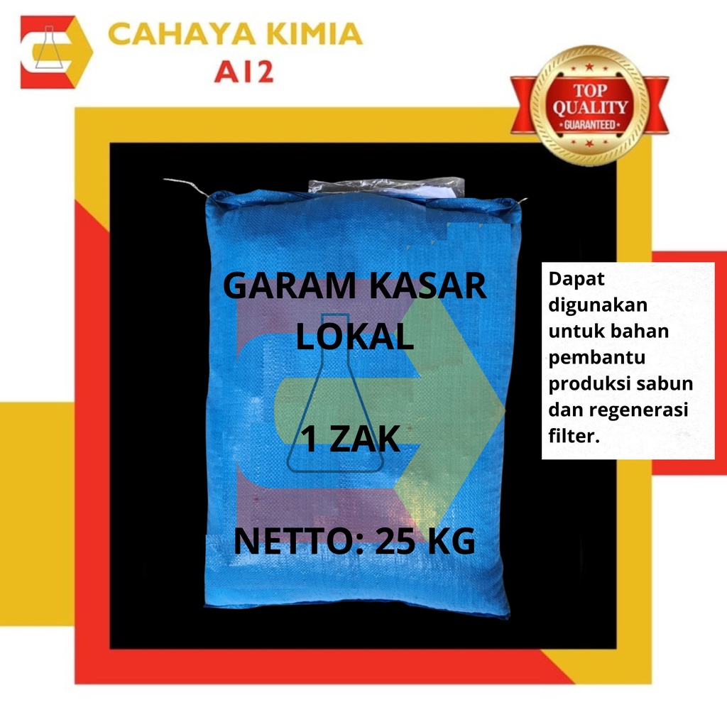 GARAM KASAR KROSOK / GARAM KASAR LOKAL / GARAM INDUSTRI 1 ZAK 50Kg