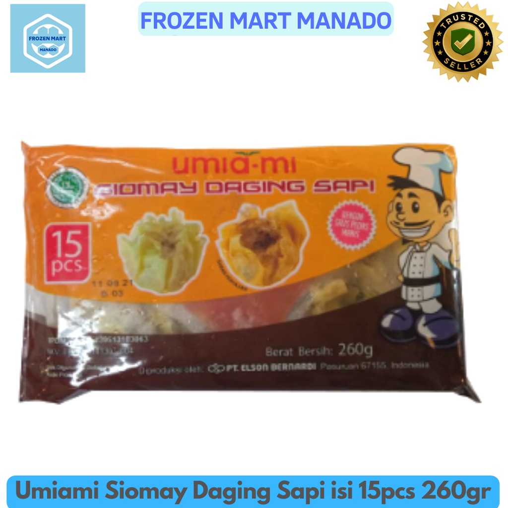 

Umiami Siomay Daging Sapi isi 15pcs 260gr - Frozen Mart Manado (Frozen Food Manado)