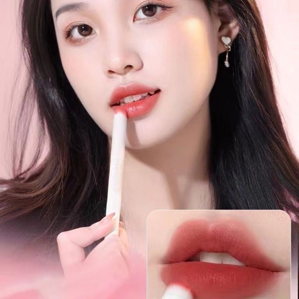 1pcs Sikat Concealer Bibir Kepala Bulat Lembut Brush Makeup Alat Kecantikan