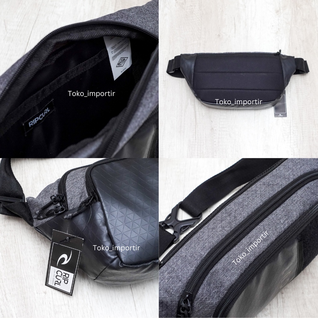 Waistbag Ripcurl Waterproof Import Mirror Original Tas Selempang Pria Anti Air