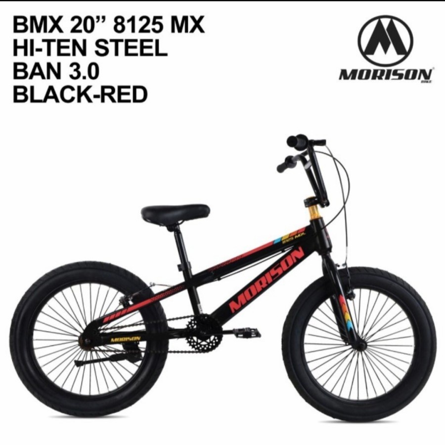 Sepeda BMX MORISON 8125 GX dan MX 3.0 Ban Besar 20 inch