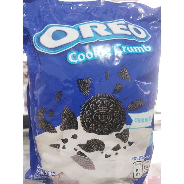 

oreo cookie crumble 1kg dan kemasan kecil