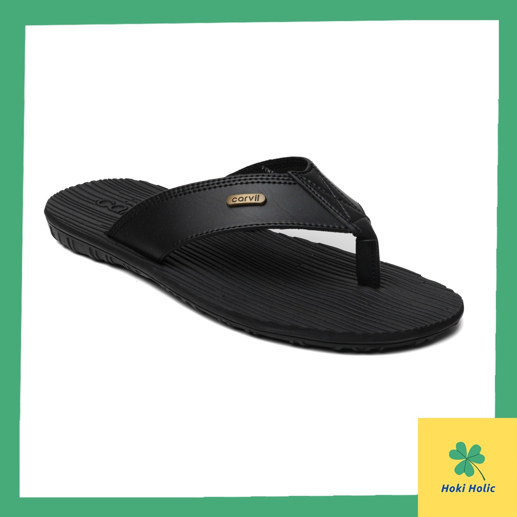 Sandal Kulit Pria Carvil Original - Sendal Pria Kulit Original Carvil