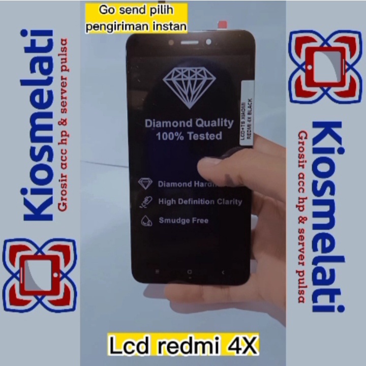 LCD REDMI 4X + TS FULLSET LCD ORIGINAL 100%