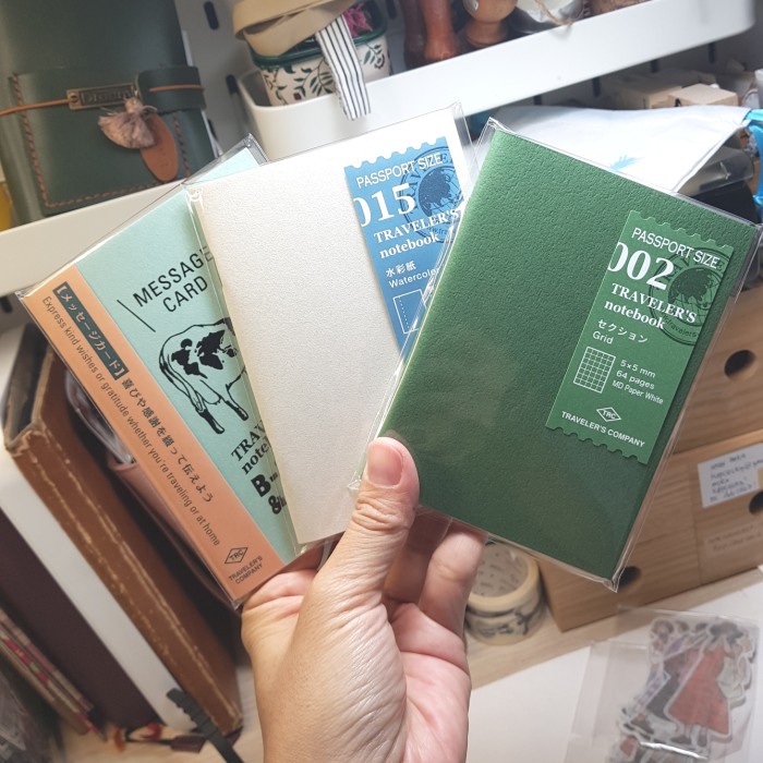 

Terlaris Traveler'S Notebook Refill Trc Passport Size, Ready