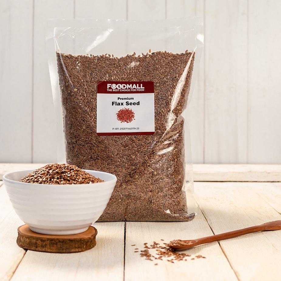 

➢ Flaxseed 1 kg Kanada / Biji Rami Kanada / Flax seed ☜