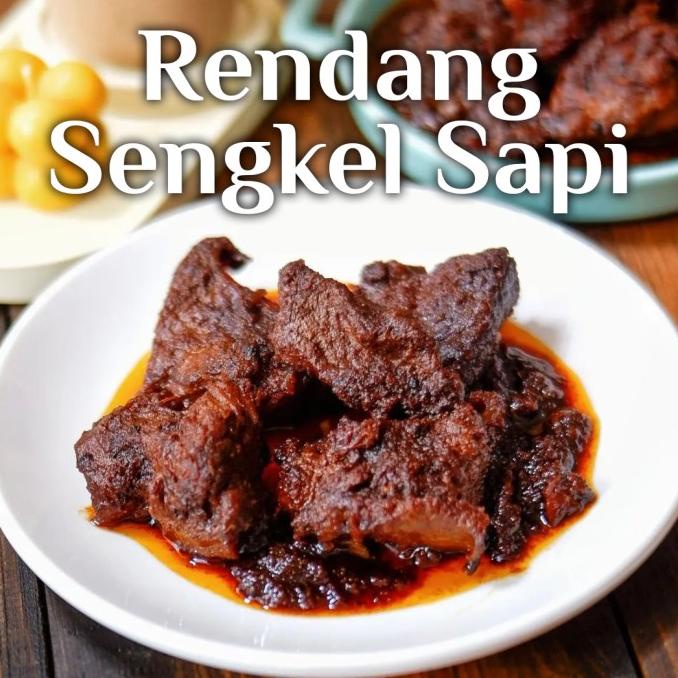 

Rendang Sengkel Sapi Asli Padang by ABANGKU Halal PIRT TERLARIS