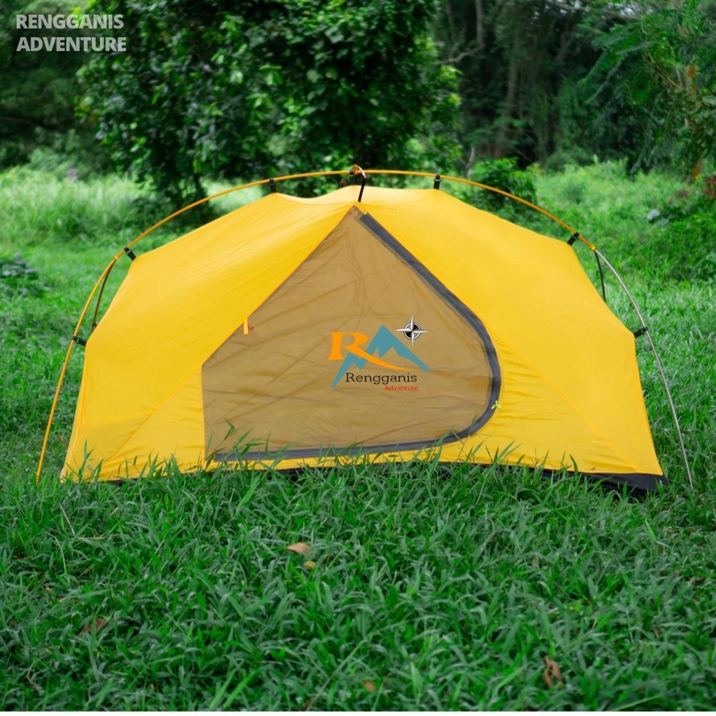 Tenda Camping HILLMAN Early Bird 2 Orang Camping 2 - 3 Orang Frame Alloy