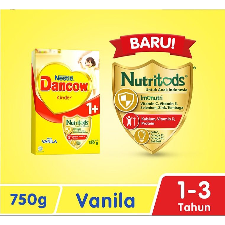 SUSU DANCOW 1 PLUS 3 PLUS 5 PLUS 750GR , 1 KG / 1+ 3+ RASA MADU DAN VANILLA / DANCOW FORTIGRO FULL CREAM / FORTIGRO COKLAT 800GR