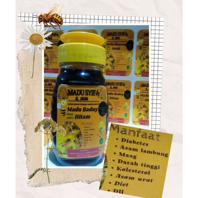 

Madu baduy hitam 100%Asli 150g