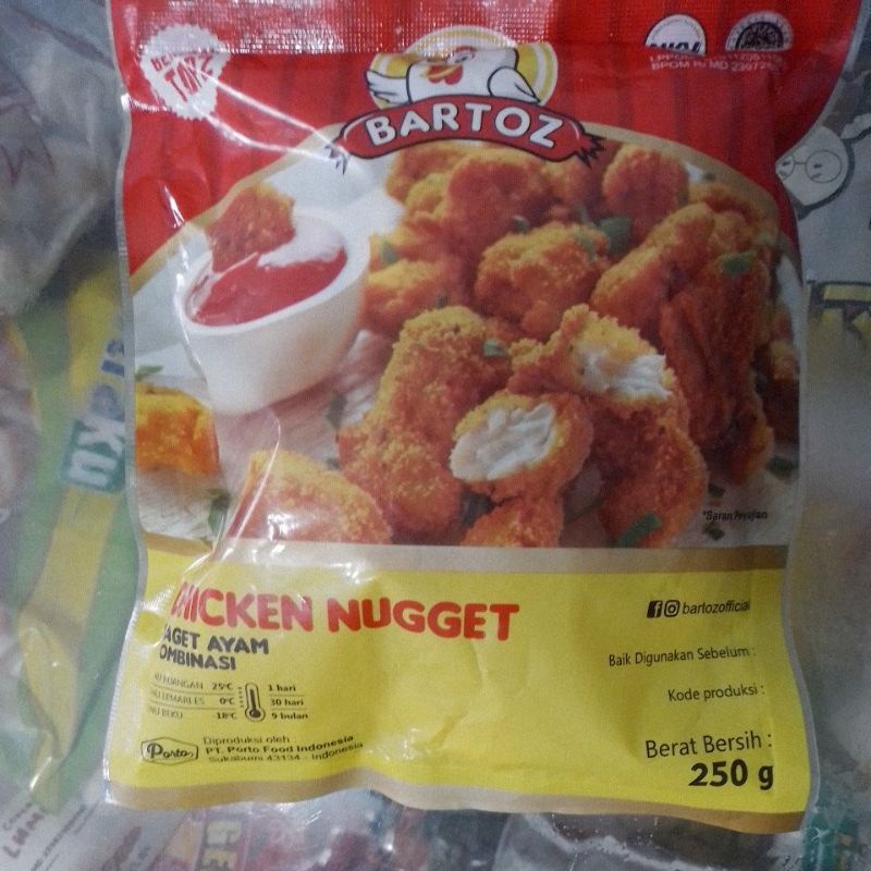 

Bartos Chicken Nuget 250gr