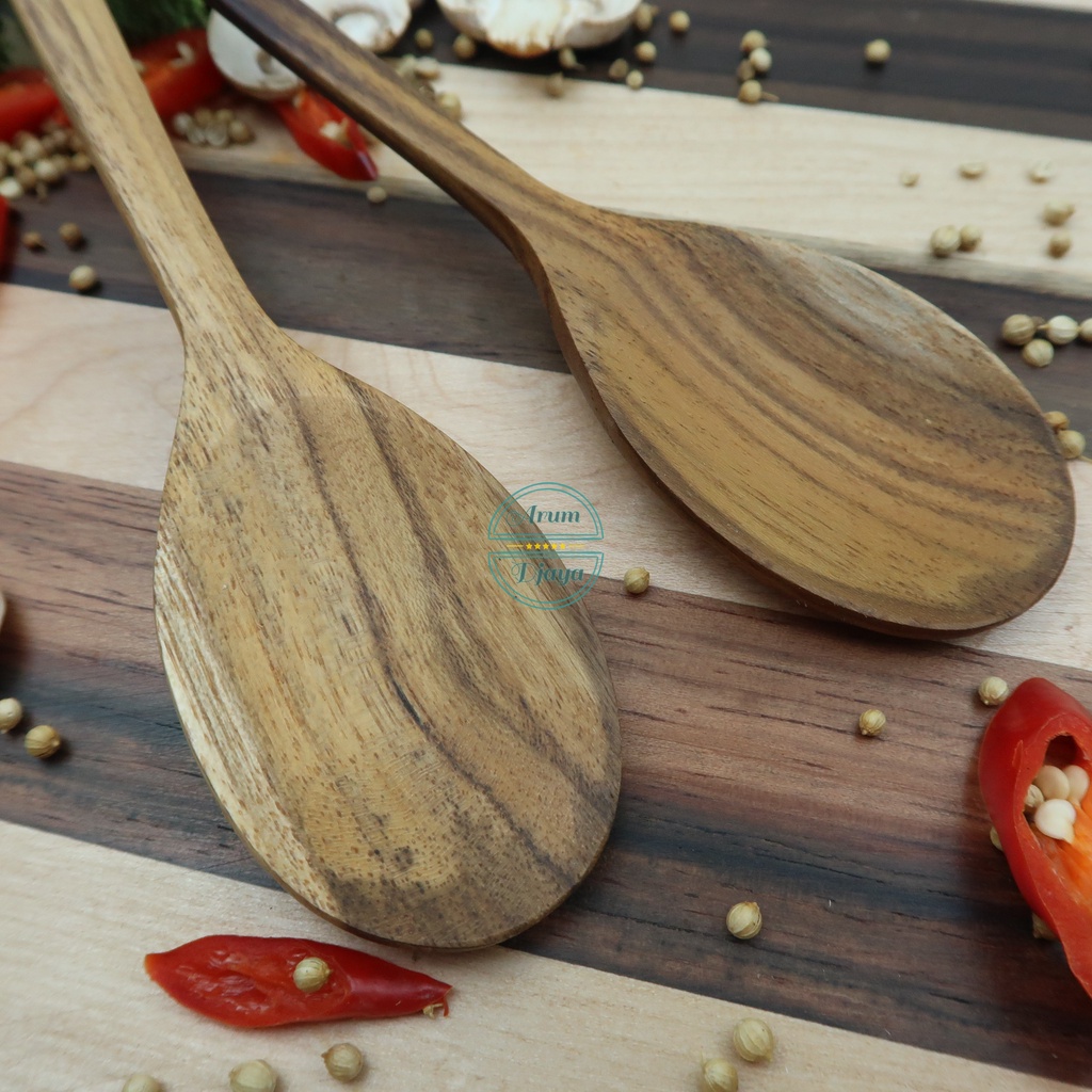 Wooden Spoon Sendok Makan Kayu Sendok Makan  Sendok Kayu Property Photo Makanan