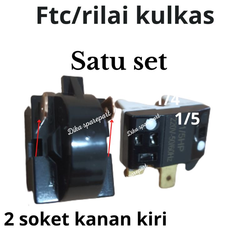 FTC/RILAI KULKAS SATU SET