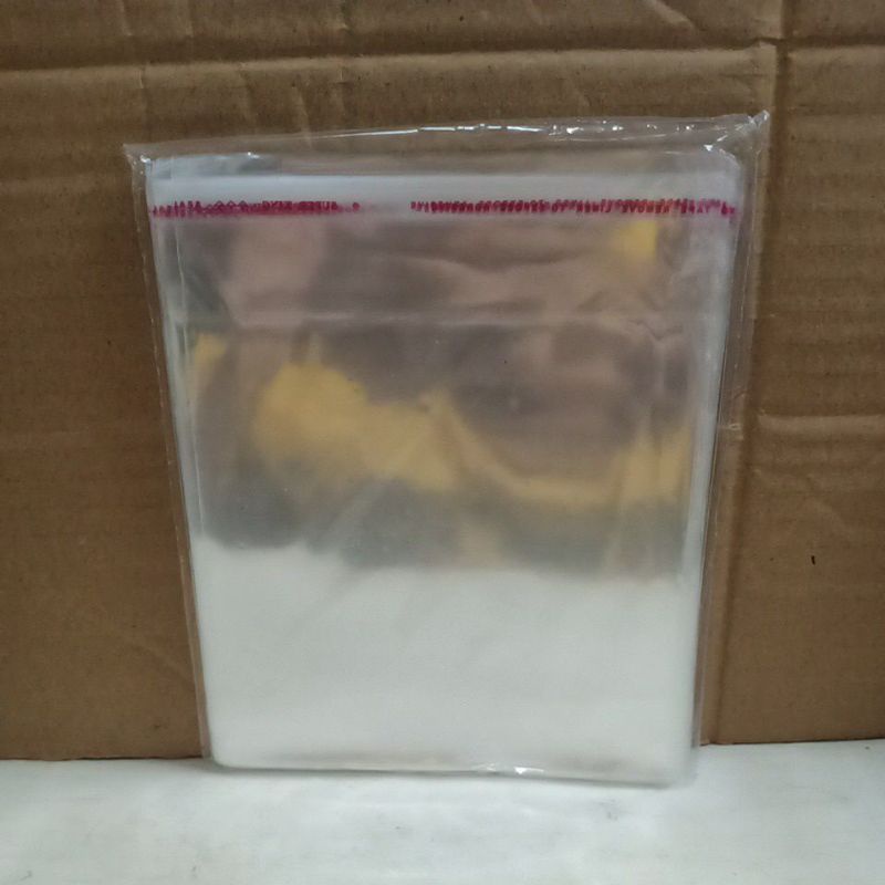 Plastik Kue Cookies Roti OPP Lem 13 x 13 cm