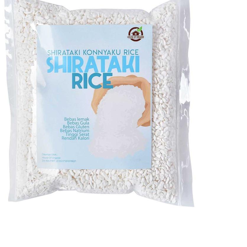 

➬ Shirataki Konnyaku Rice / Beras shirataki 500 Gr ✾