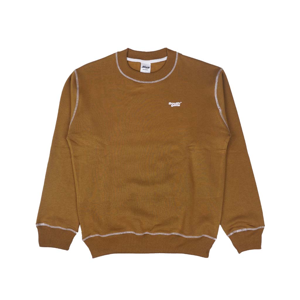 Southgate PILANOS CREWNECK - TOBACCO