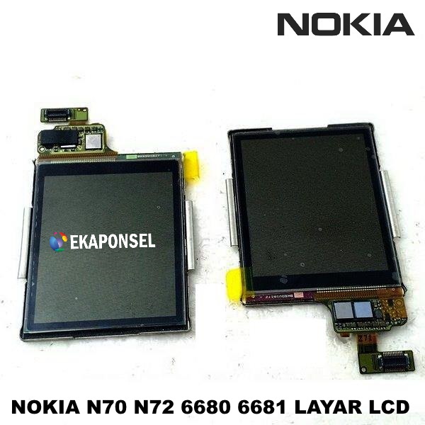NOKIA N70 N72 6680 6681 LAYAR LCD