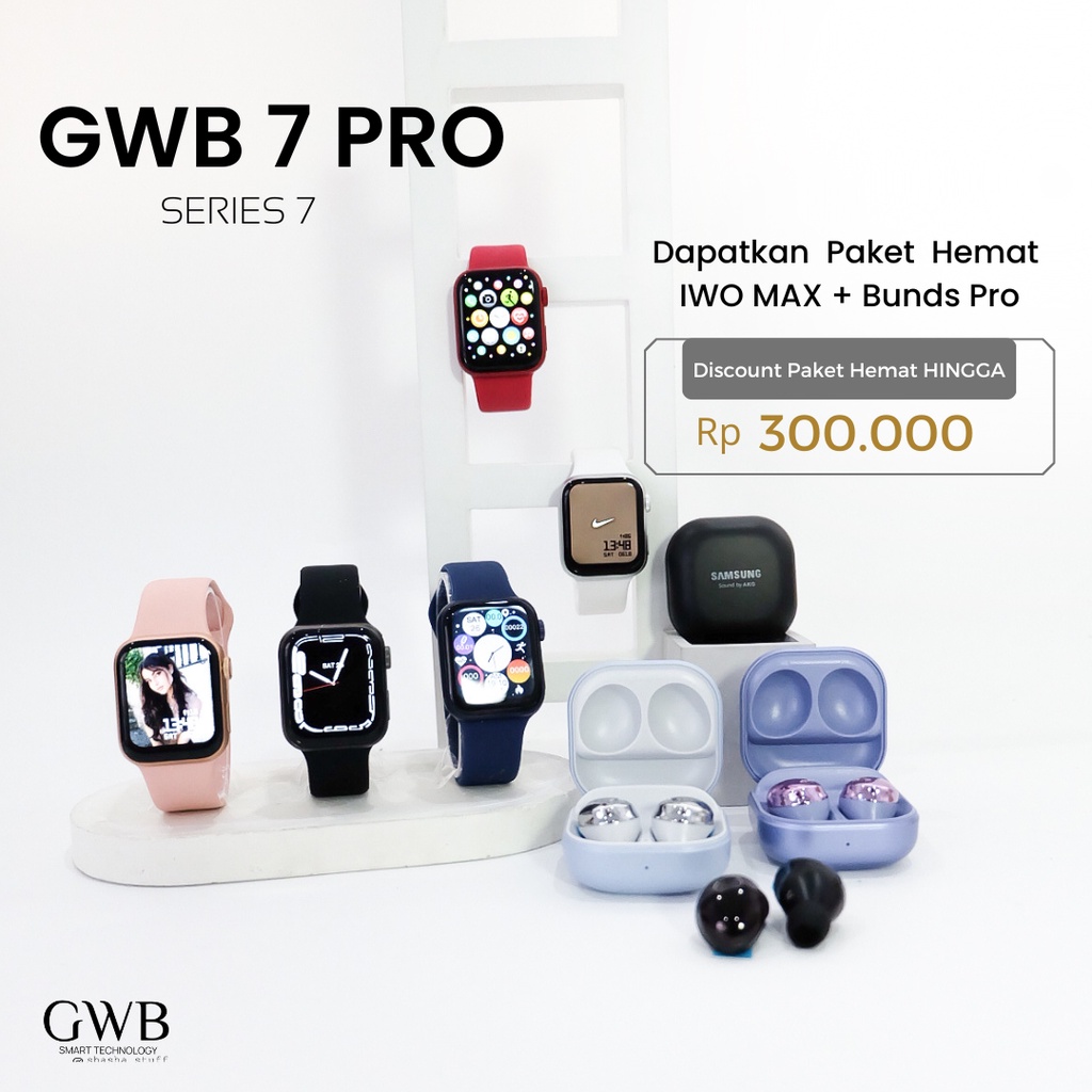 GWB -  8 PRO Premium Smartwatch Water resistant [FREE STRAP]