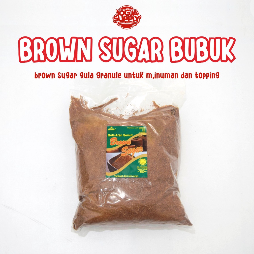 

Jogja Supply - Brown Sugar Bubuk1 Kg / Gula Merah Bubuk / Powder / Paket Usaha Minuman