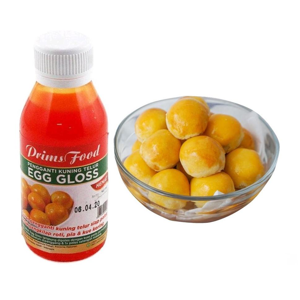 

O31 EGG GLOSS Primsfood 140ml / Pengganti Kuning Telur (Pengkilap Kue Kering, Nastar, Pia, Dll) PALING DICARI ム