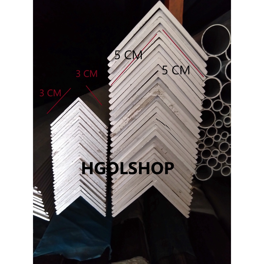 SIKU ALUMINIUM 5 CM X 5 CM X 3 MM