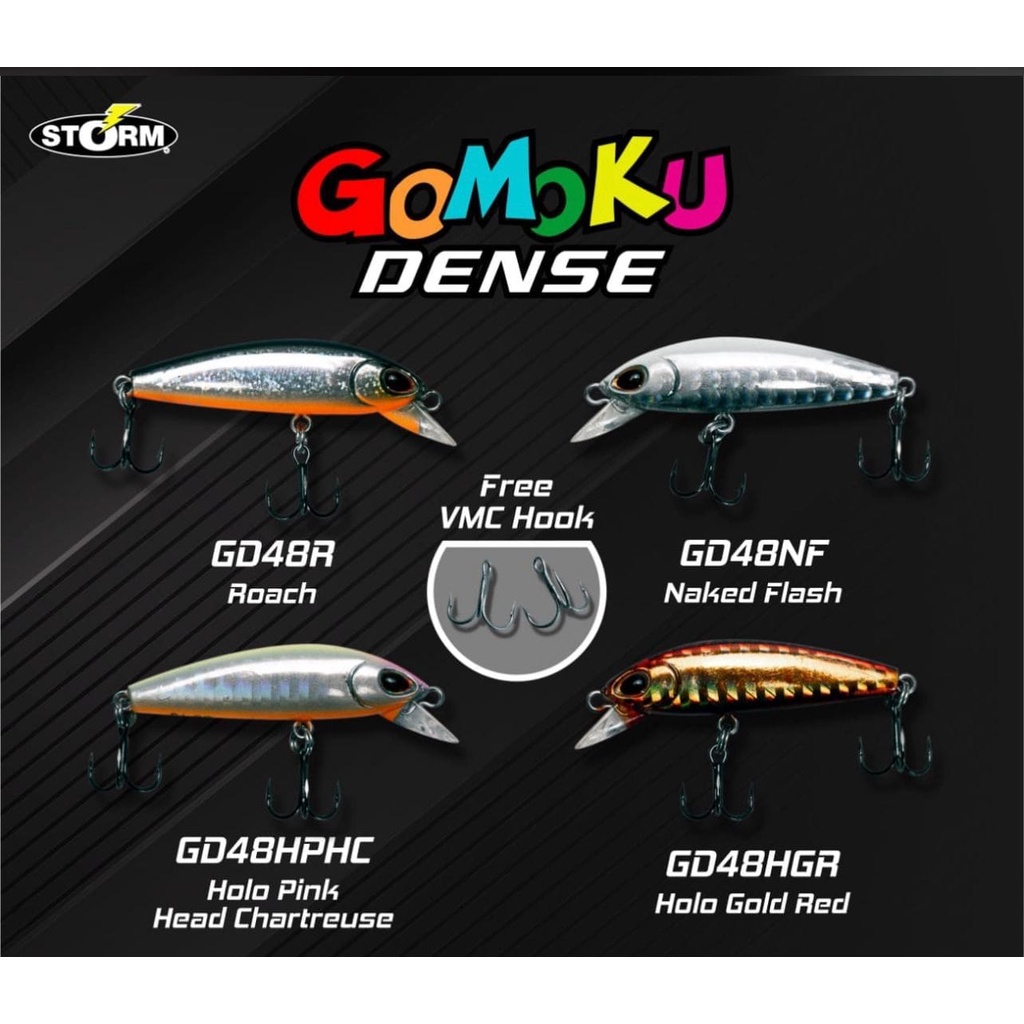 LURE STORM GOMOKU DENSE 48 NF / 4.8cm / 6gram